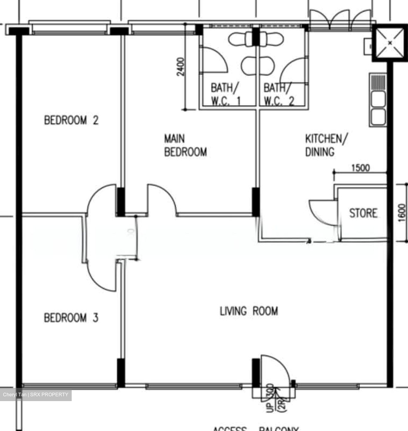 Blk 889A TAMPINES GROVE (Tampines), HDB 4 Rooms #570168241